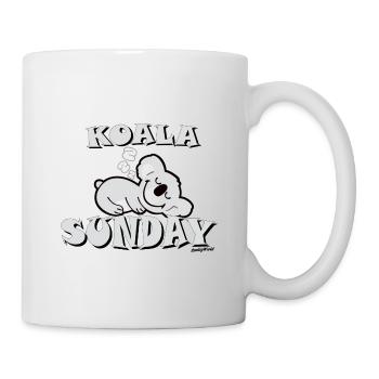 Smileyworld Koala Sunday Smiley - Mug - white - Right