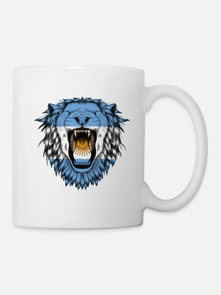 Argentinien - Tasse - Weiß