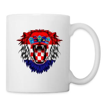 Kroatien - Tasse - Weiß - Rechts