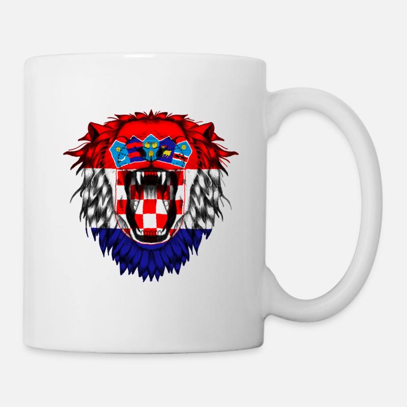 Kroatien - Tasse - Weiß