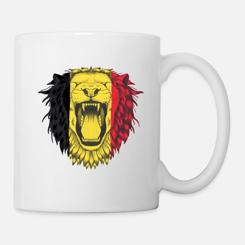 Belgique - Mug blanc - blanc