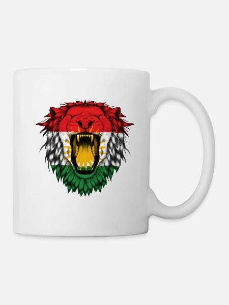 Kurdistan - Tasse - Weiß