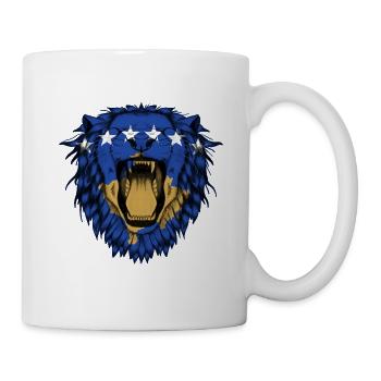 Kosovo - Tasse - Weiß - Rechts