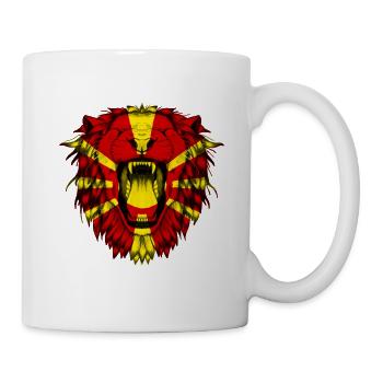 Macédoine - Mug blanc - blanc - Droite