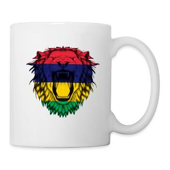Mauritius - Tasse - Weiß - Rechts