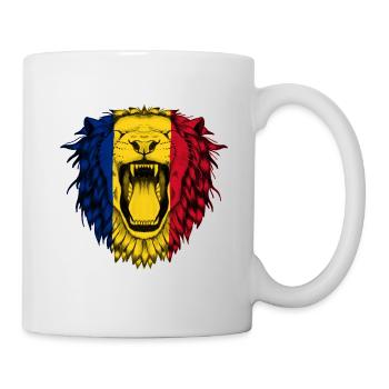 Rumänien - Tasse - Weiß - Rechts
