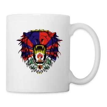 Tibet - Mug blanc - blanc - Droite