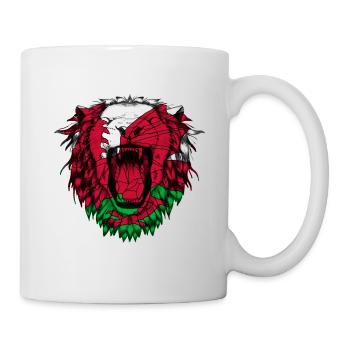 Wales - Tasse - Weiß - Rechts