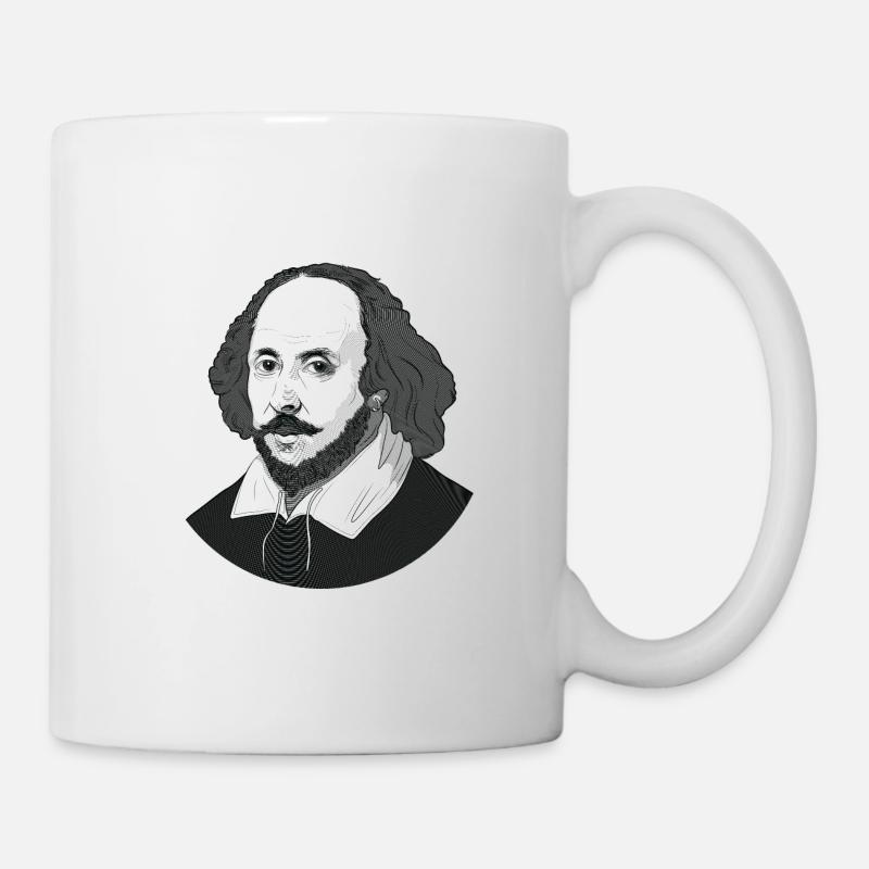 William Shakespeare - Mug blanc - blanc