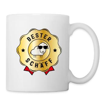 BESTER CHEF SCHÄFF BOSS - Tasse - Weiß - Rechts