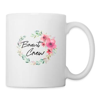 Braut Crew - Junggesellinnenabschied - Tasse - Weiß - Rechts