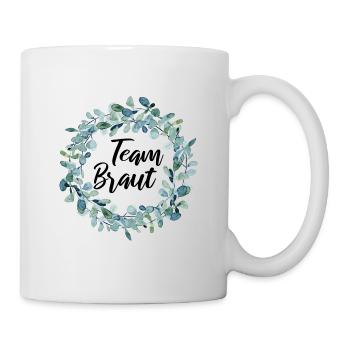 Team Braut - Junggesellinnenabschied - Tasse - Weiß - Rechts