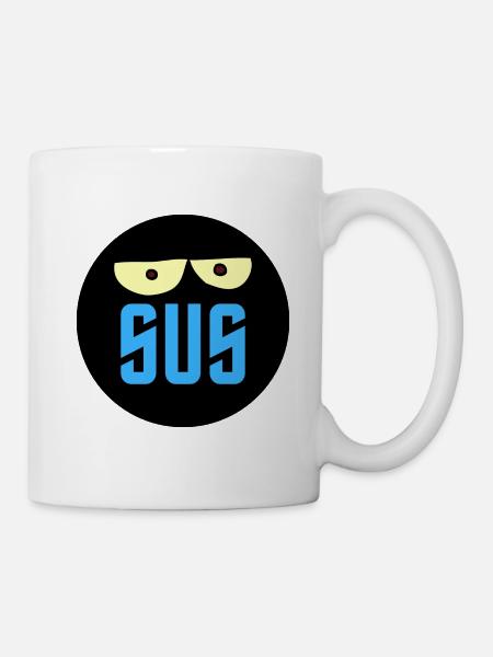 sus - suspect - Mug blanc - blanc