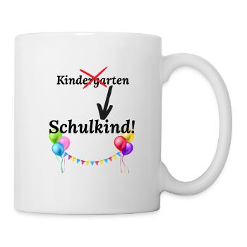 Schulkind - Tasse - Weiß - Rechts