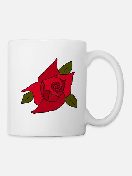 Saint-Valentin, Saint-Valentin, Saint-Valentin - Mug blanc - blanc