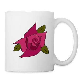 Saint-Valentin, Saint-Valentin, Saint-Valentin - Mug blanc - blanc - Droite