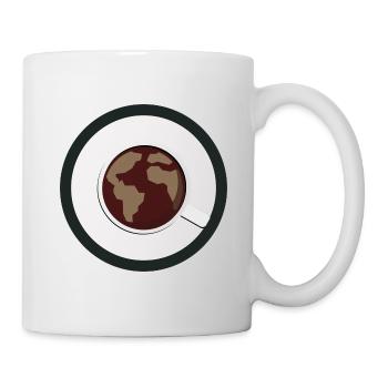 A World in a Cup - Mug - white - Right