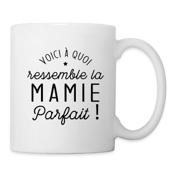 Voici à quoi ressemble une mamie parfaite - Mug blanc - blanc - Droite