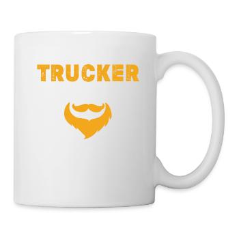 Dicton de grand-père camionneur - Mug blanc - blanc - Droite