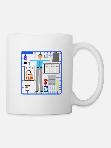 Build Your Own Scrum Master - Mug - white