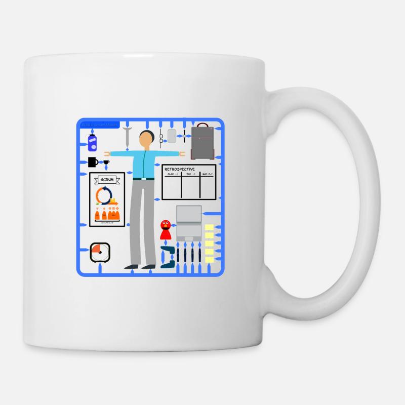 Build Your Own Scrum Master - Mug - white