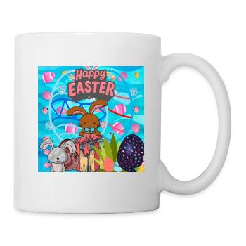 Frohe Weihnachten, Weihnachten - Tasse - Weiß - Rechts