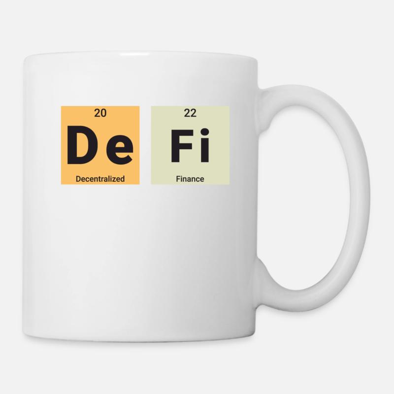 Defi, Dezentrale Finanzen - Tasse - Weiß
