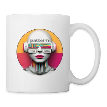 Pattern Mode - Tasse - Weiß - Rechts