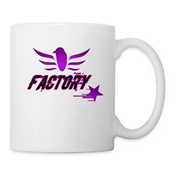 Factory fun oiseau - Mug blanc - blanc - Droite