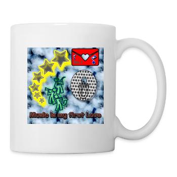 La musique est mon premier amour - Image - 2023 - Mug blanc - blanc - Droite
