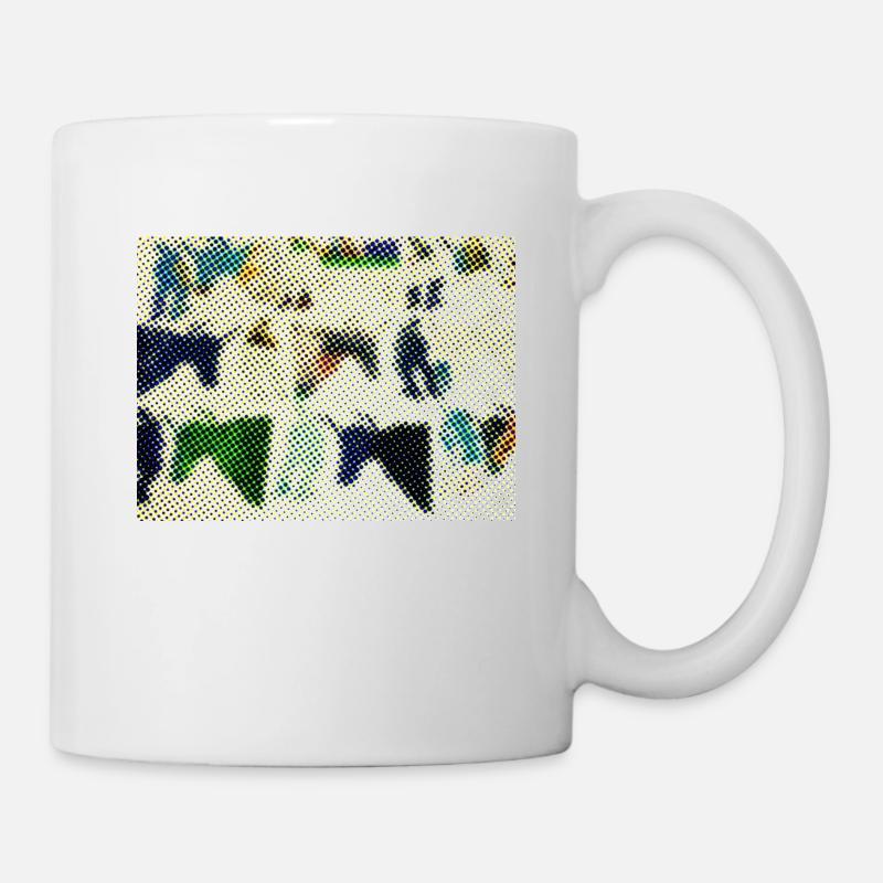 Yak Abstract - Mug - white