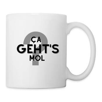 "Ca Geht's Mol ?" - Mug blanc - blanc - Droite