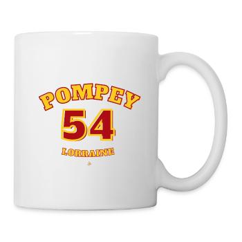 Pompey 54 - Mug blanc - blanc - Droite