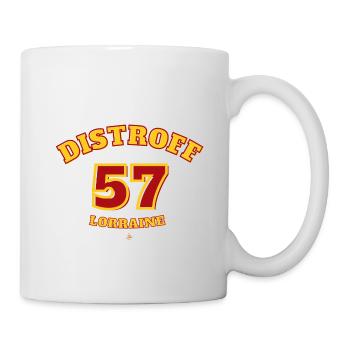 Distroff 57 - Mug blanc - blanc - Droite