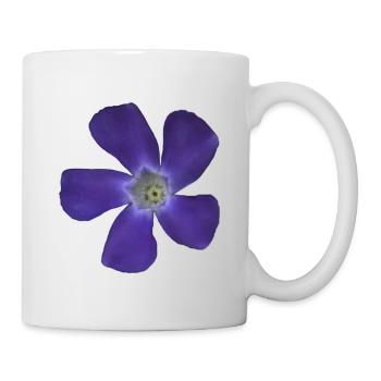 Pervenche, petite, légère - Mug blanc - blanc - Droite