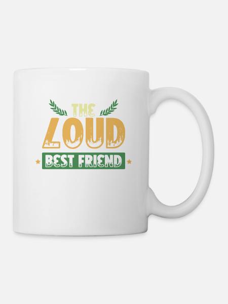 lauter bester freund - Tasse - Weiß
