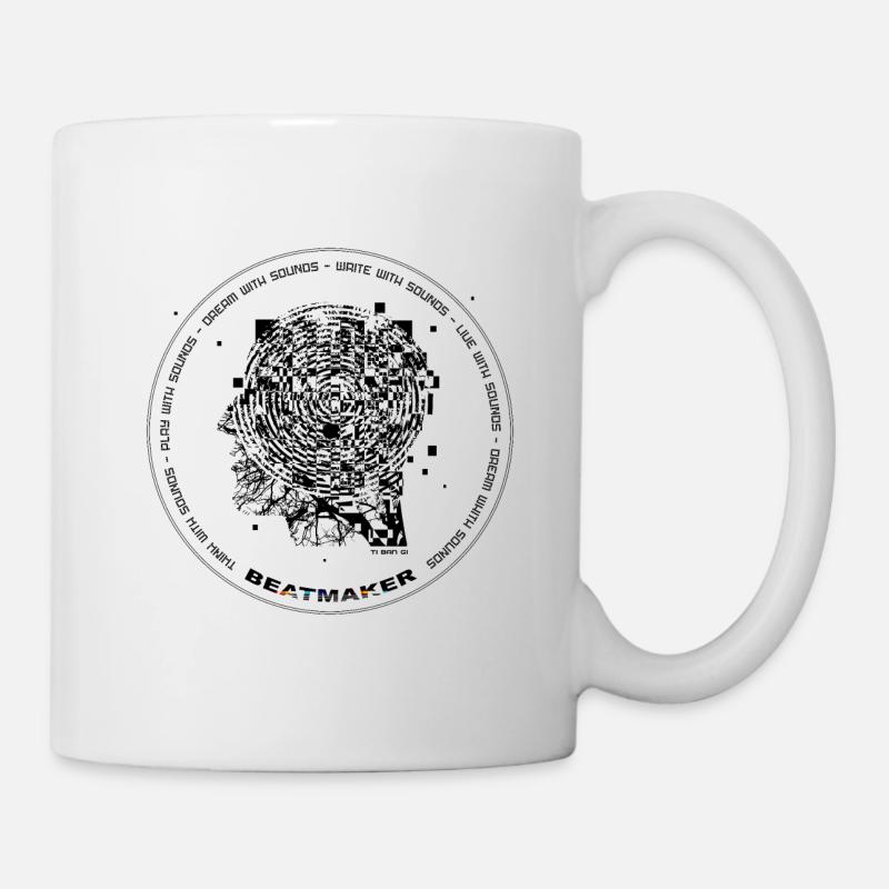 Beatmaker - Design 2 - Tasse - Weiß
