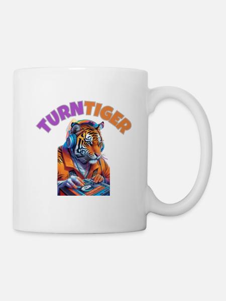 TURNTIGER - Mug blanc - blanc