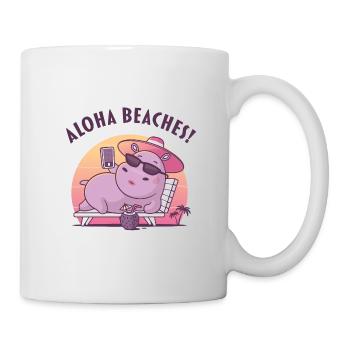 Plages d’Aloha - Mug blanc - blanc - Droite