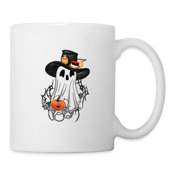 Ghost With a Pumpkin 4 - Mug blanc - blanc - Droite