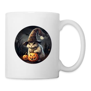 Halloween Häschen - Tasse - Weiß - Rechts