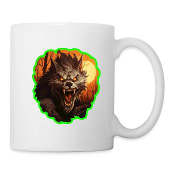 Halloween Werewolf - Mug - white - Right