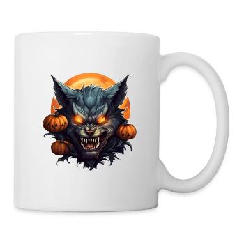 Loup-garou - Mug blanc - blanc - Droite