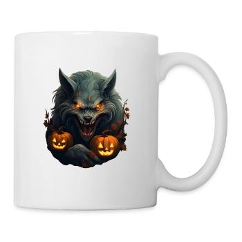 Werewolf Halloween - Mug - white - Right