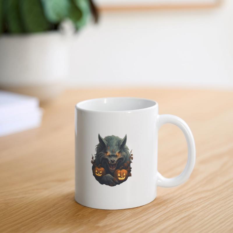 Werwolf Halloween Tasse