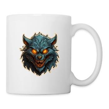 Halloween Werewolf - Mug - white - Right