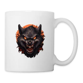 Halloween Werewolf - Mug - white - Right