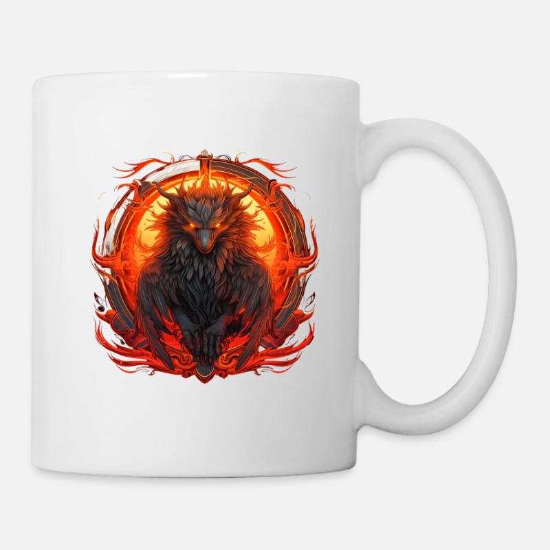 Cercle nordique des loups - Mug blanc - blanc