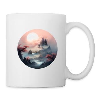 Mystische Gipfel - Tasse - Weiß - Rechts
