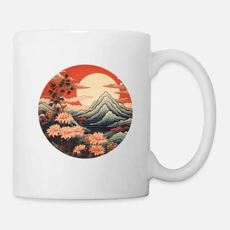 Fuji mystique - Mug blanc - blanc